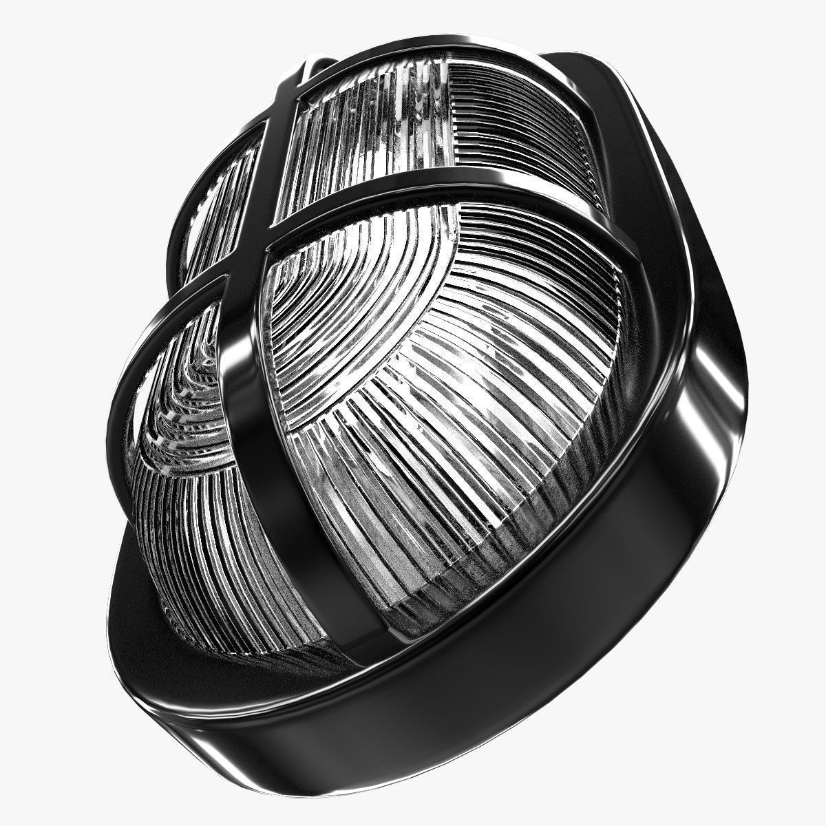 Bulkhead Light 3D model_4