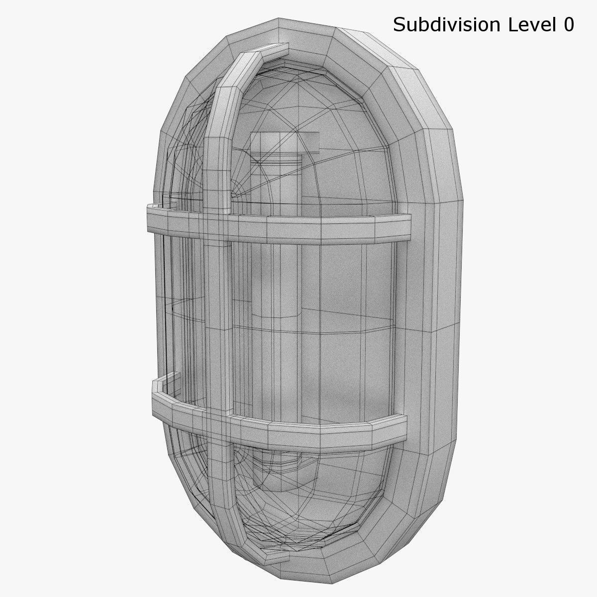 Bulkhead Light 3D model_5