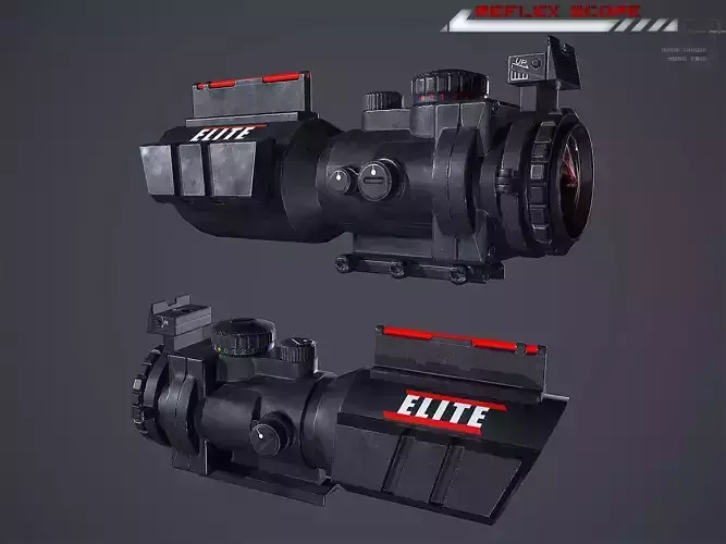 Reflex Scope Lowpoly