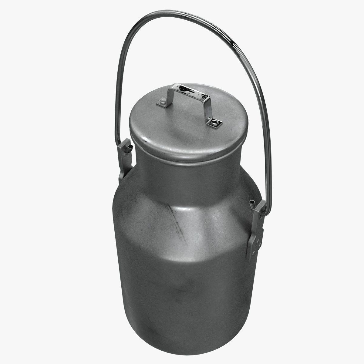 Milk Can 3D model_2