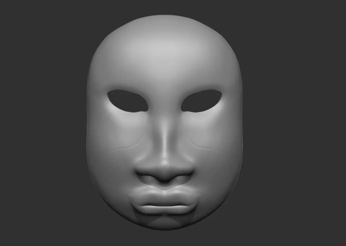 Mask Head v1 3D Printable Model 3D print model