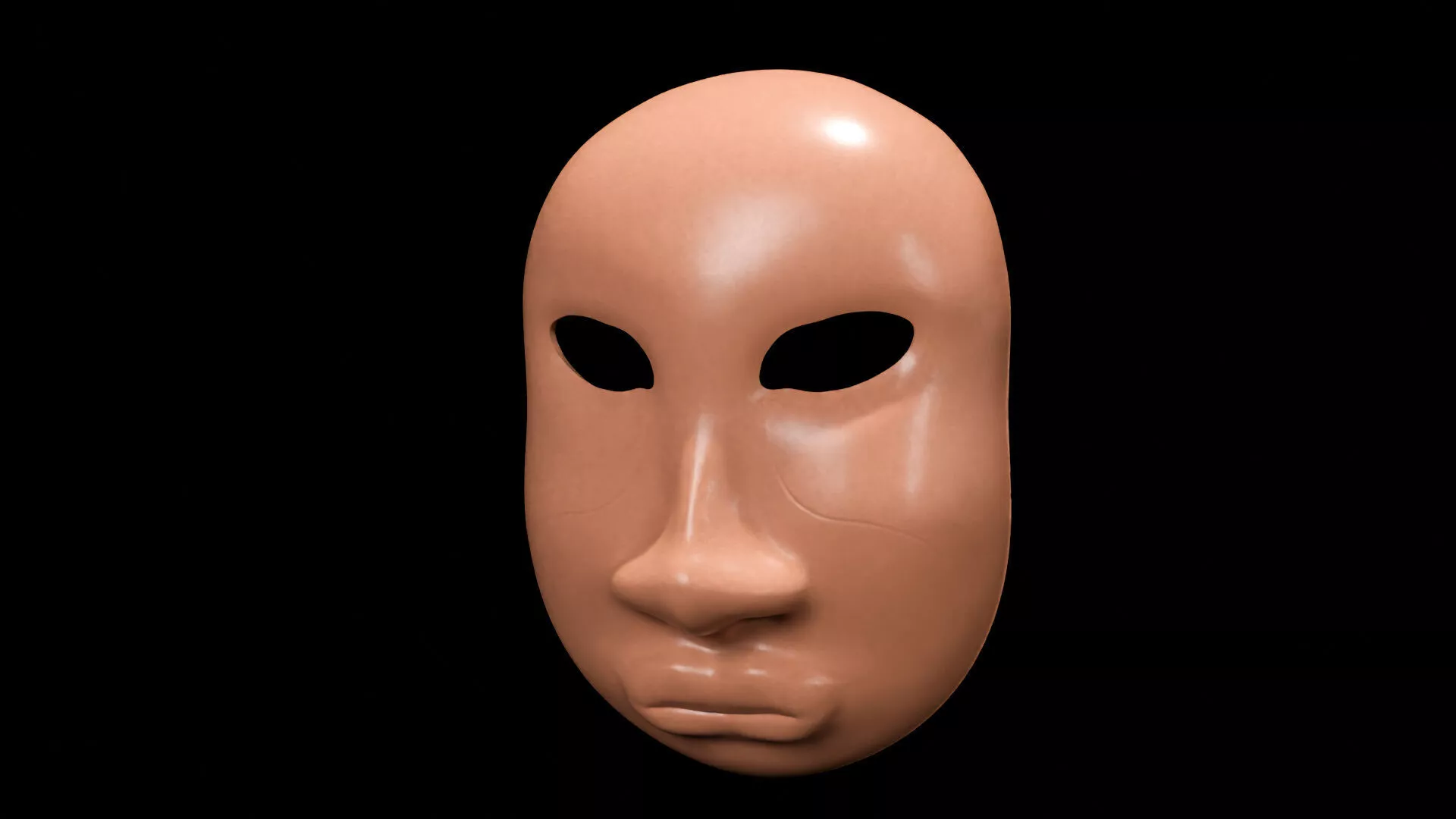Mask Head v1 3D Printable Model 3D print model