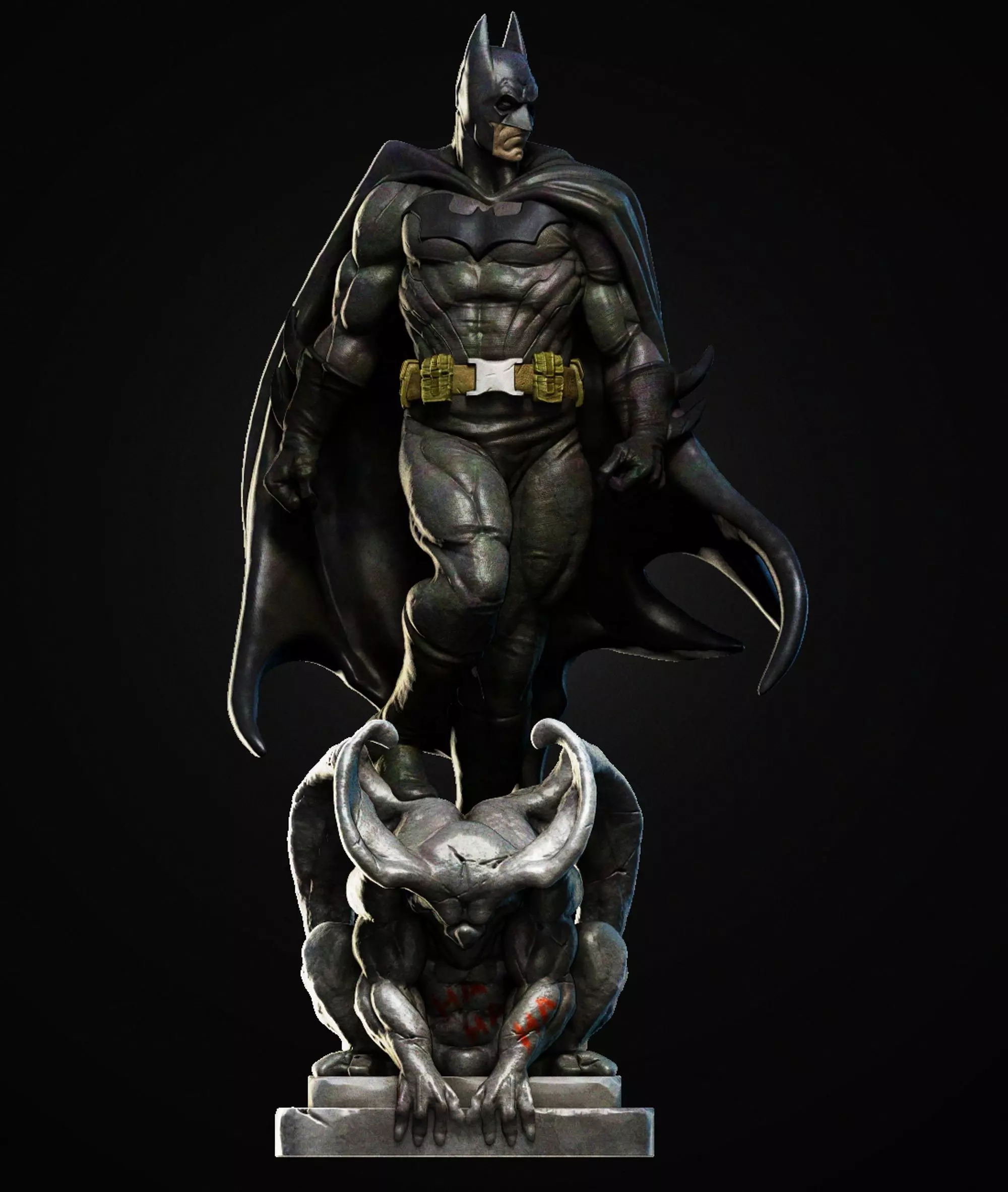 batman 3D print model
