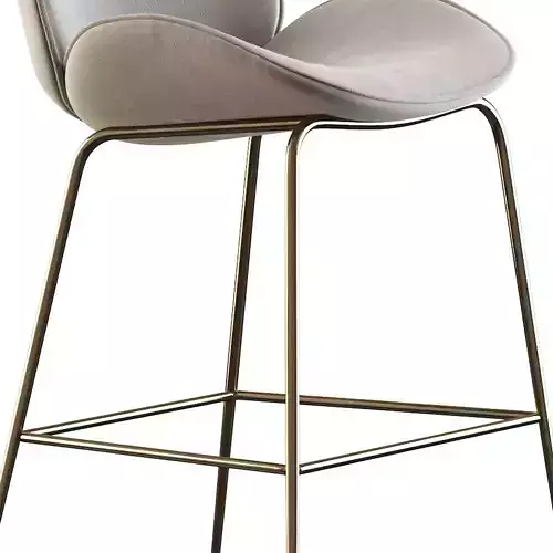 Deephouse San-Remo Barstool 3D model 2