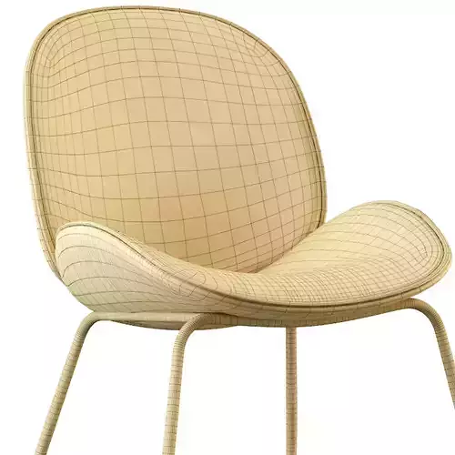Deephouse San remo Chair 3D model 6
