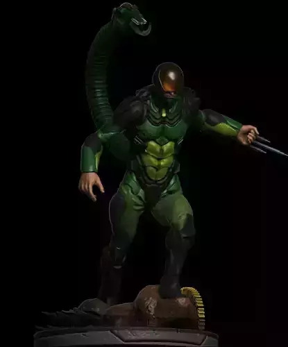 scorpion scifi costume