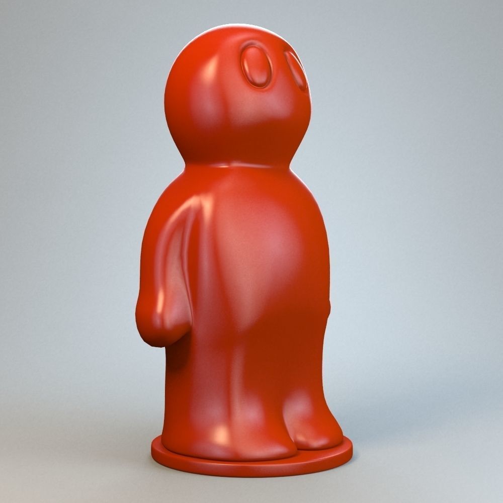 Model of a high detail Figurine Print P 3D print model_1