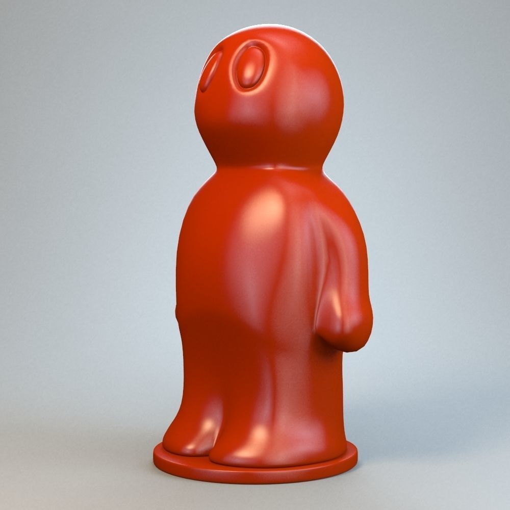 Model of a high detail Figurine Print P 3D print model_8