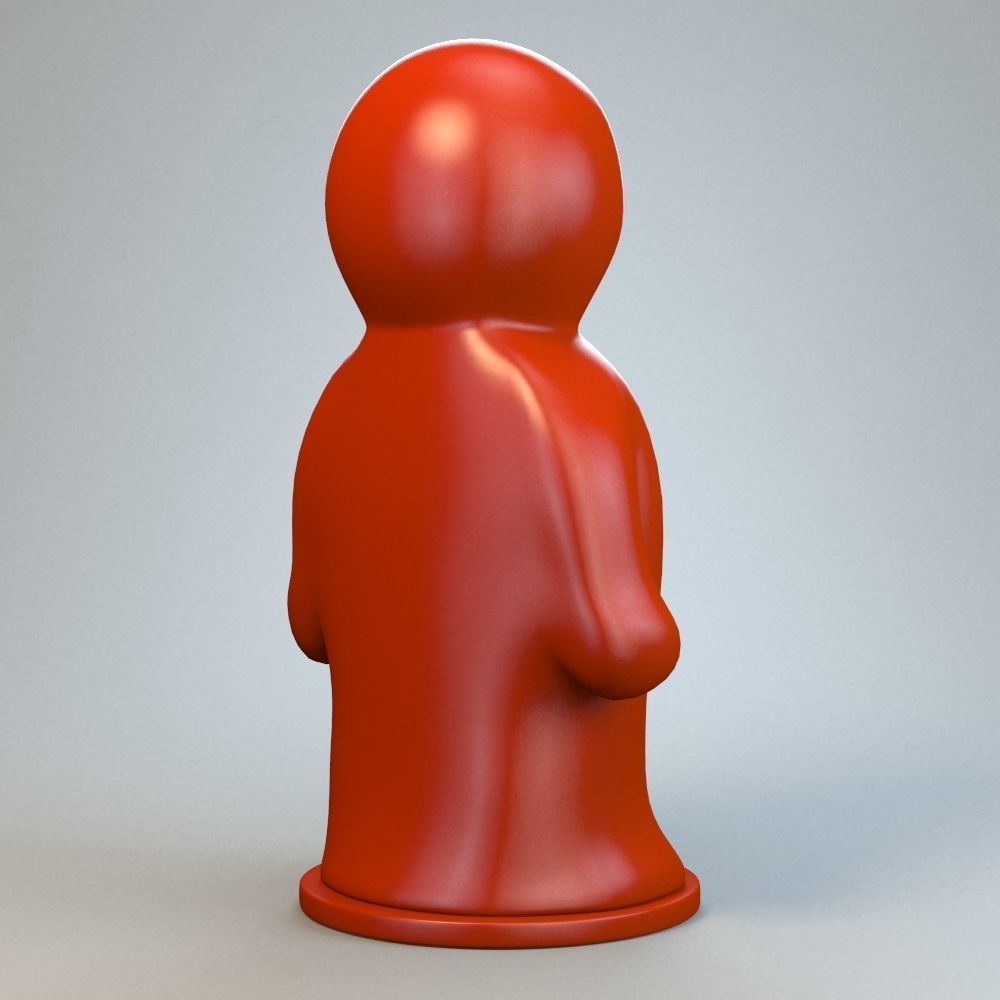 Model of a high detail Figurine Print P 3D print model_3