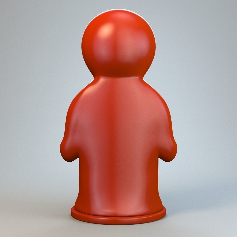 Model of a high detail Figurine Print P 3D print model_2