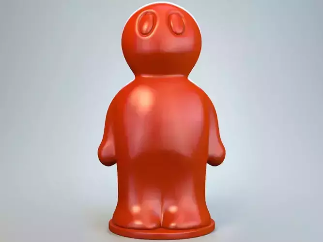 Model of a high detail Figurine Print