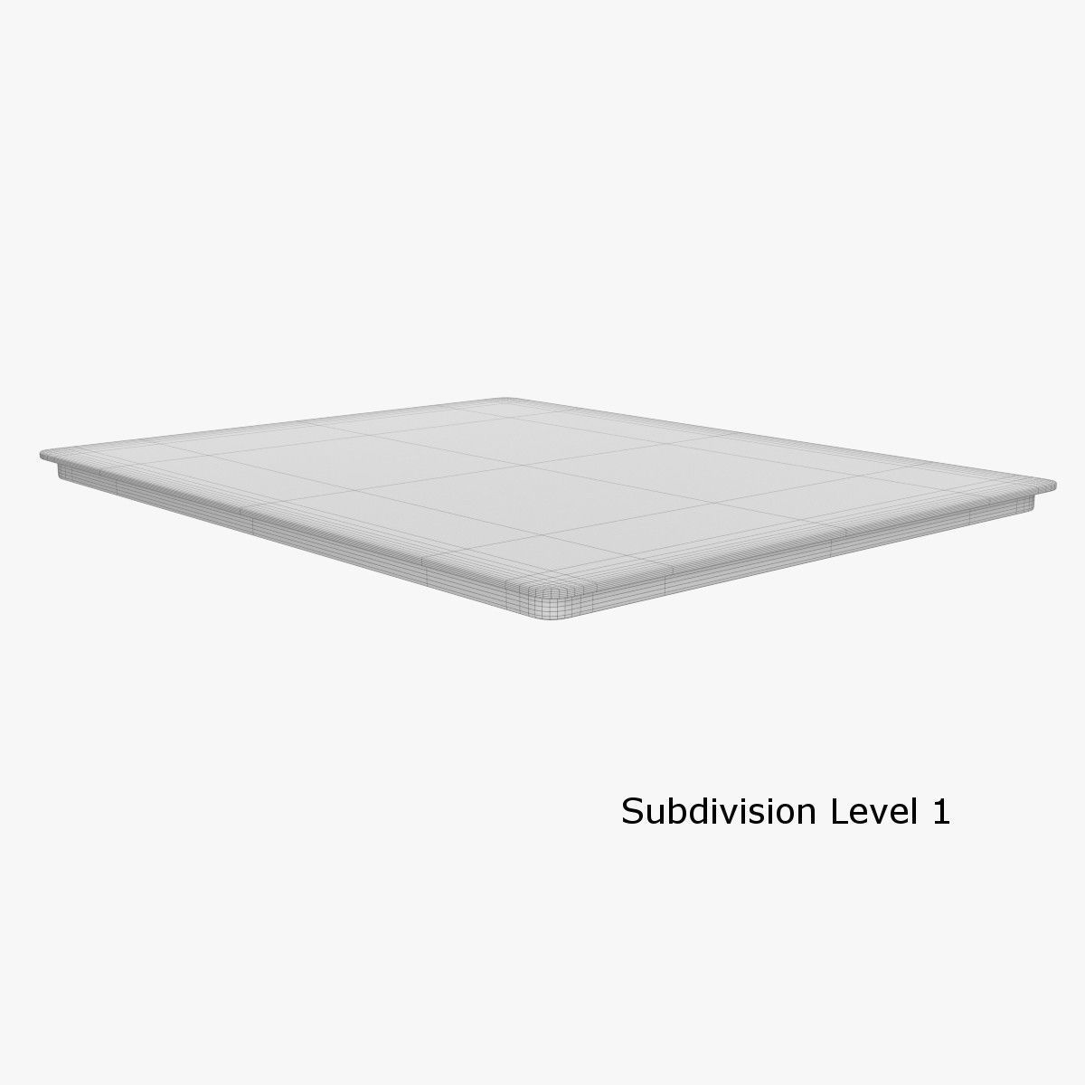 Induction Cooktop 3D model_5