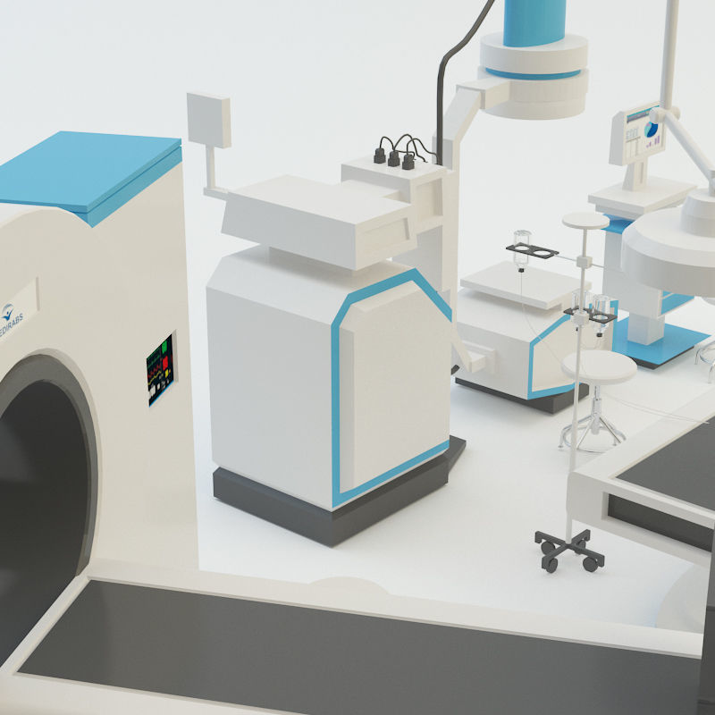 Lab equipment set 3 3D model_20