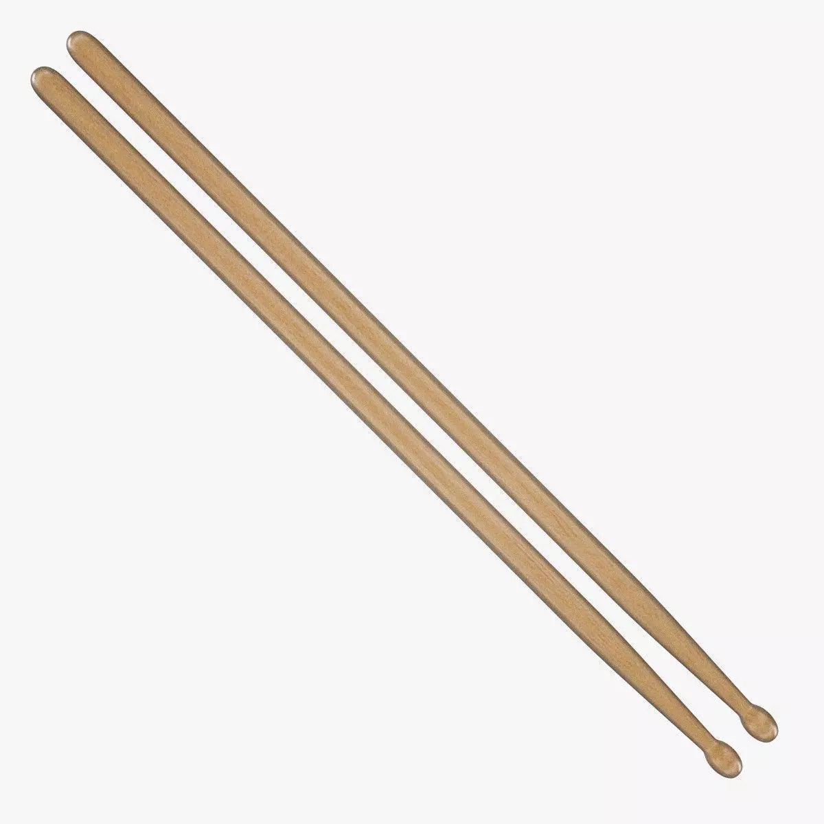 Drum Sticks 3D model_0