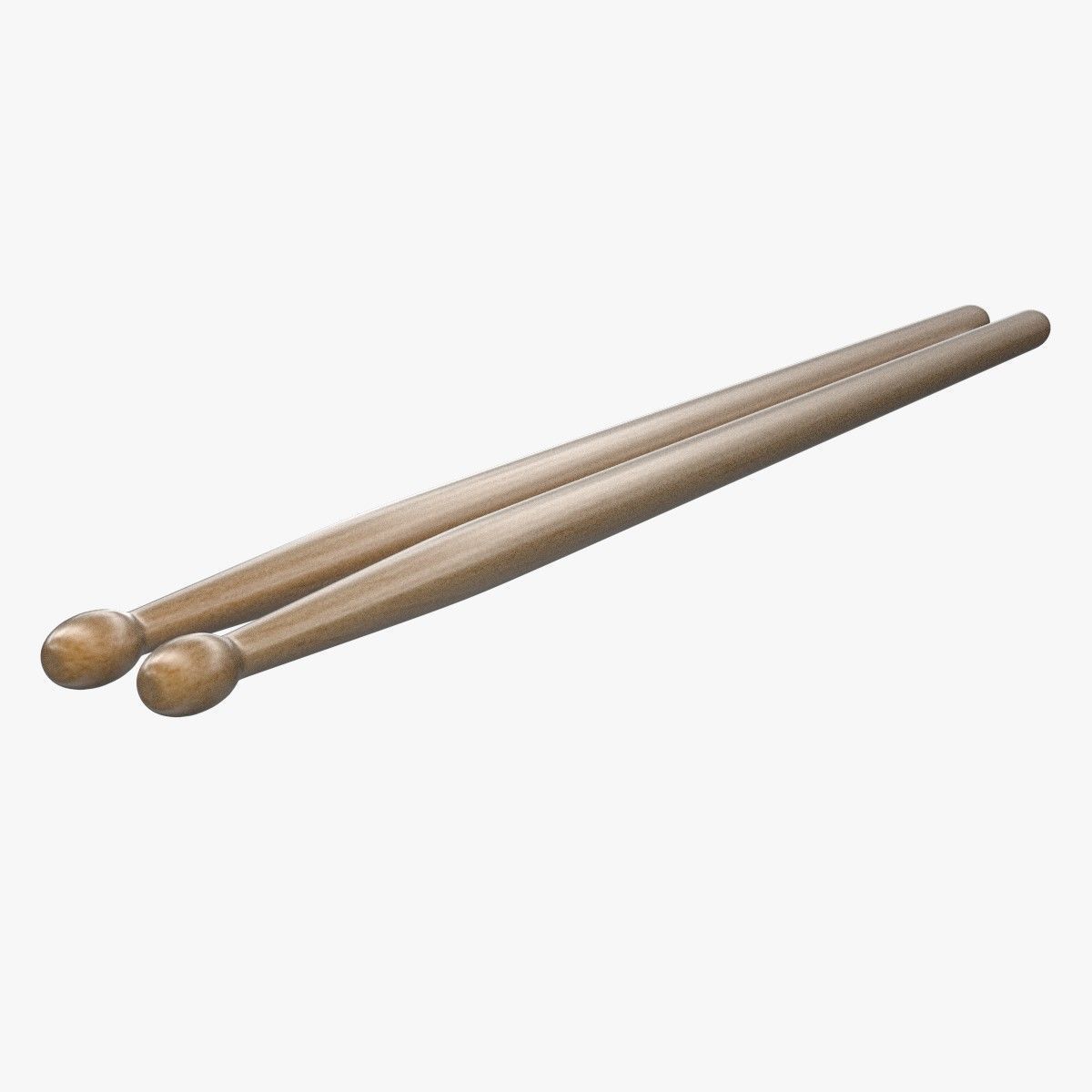 Drum Sticks 3D model_1