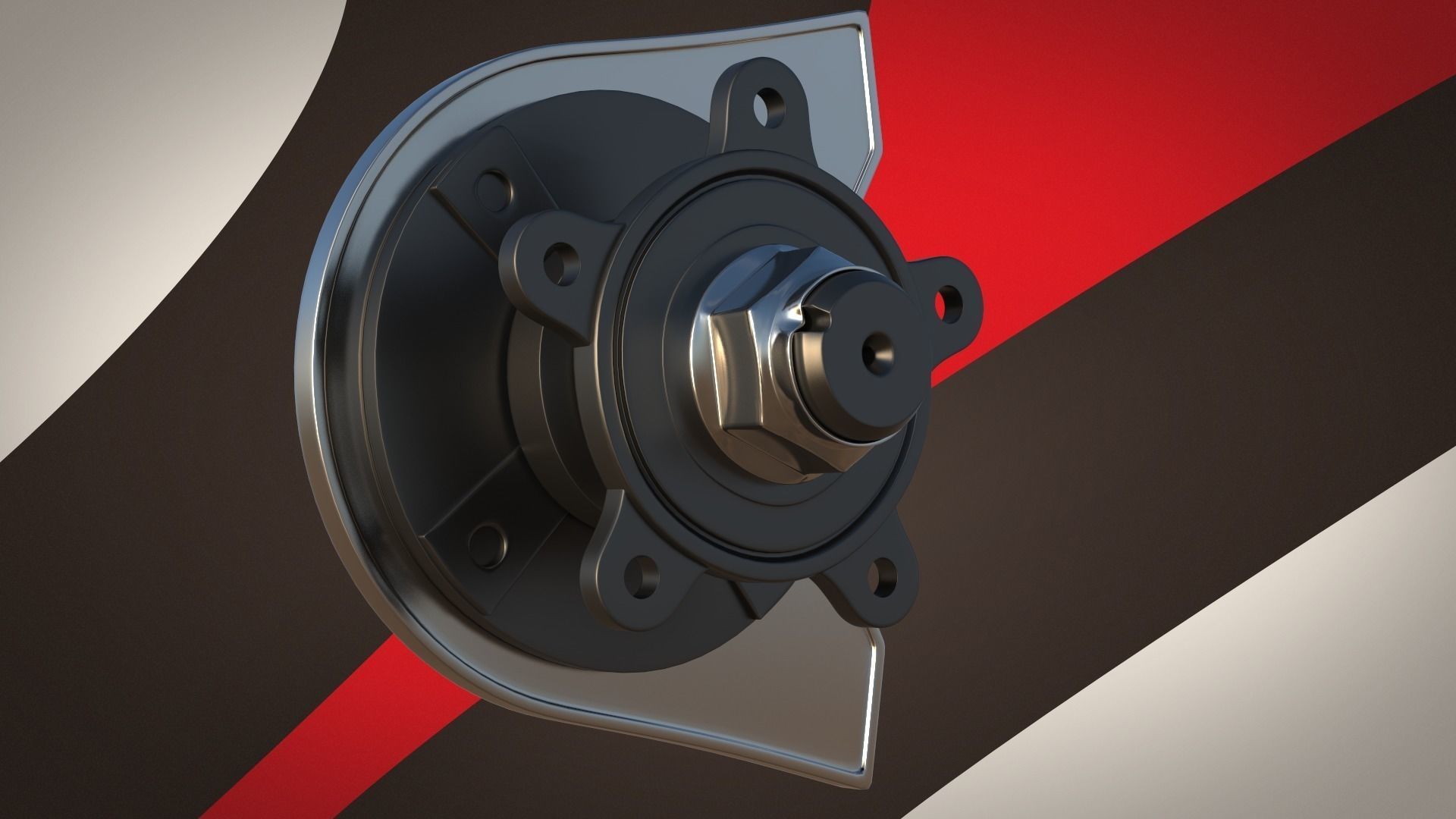 MAE and Tire Michelin Pilot Super Sport Low-poly 3D model_14