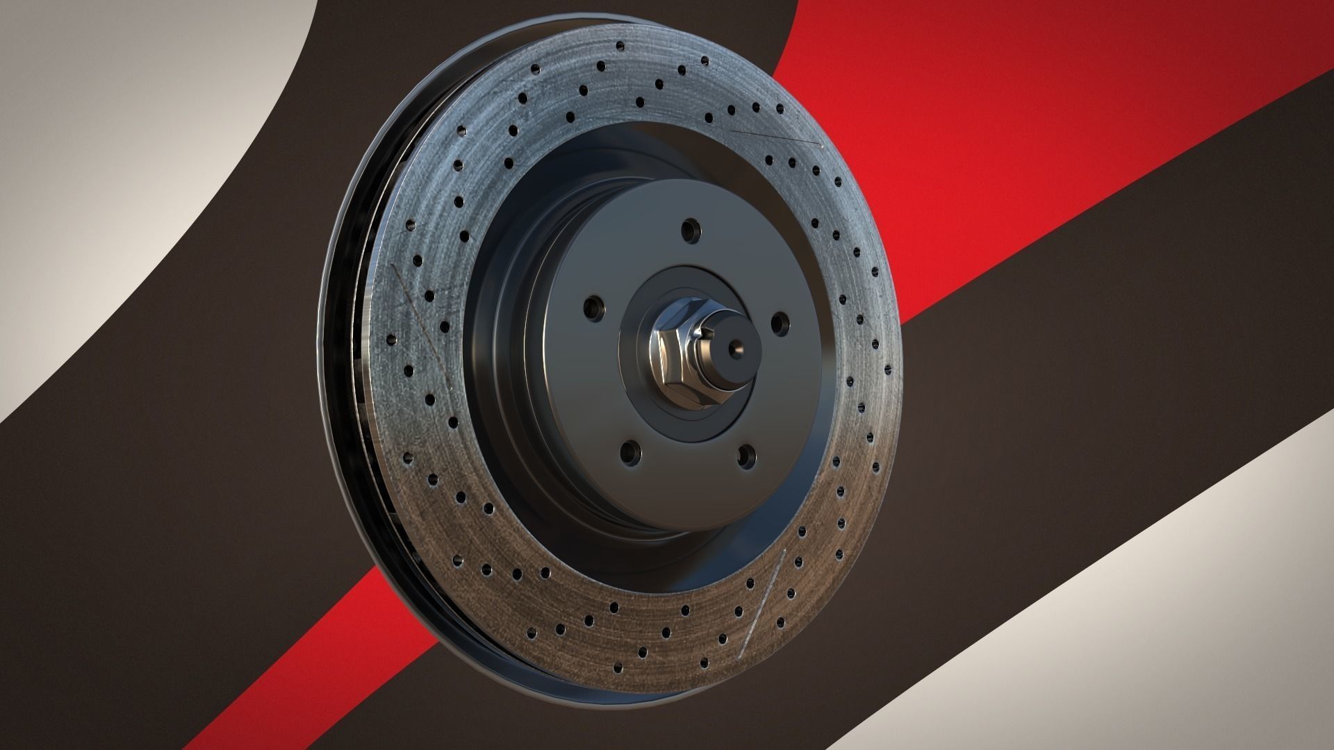 MAE and Tire Michelin Pilot Super Sport Low-poly 3D model_10