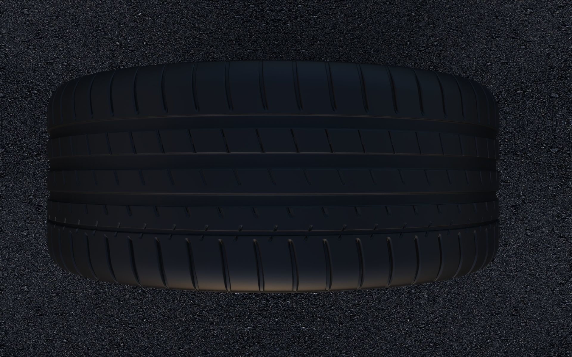 MAE and Tire Michelin Pilot Super Sport Low-poly 3D model_18