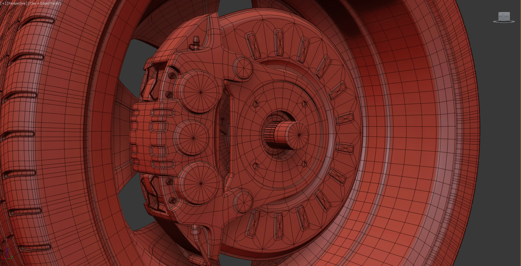 MAE and Tire Michelin Pilot Super Sport Low-poly 3D model_38