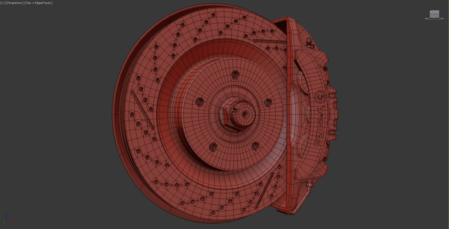 MAE and Tire Michelin Pilot Super Sport Low-poly 3D model_40