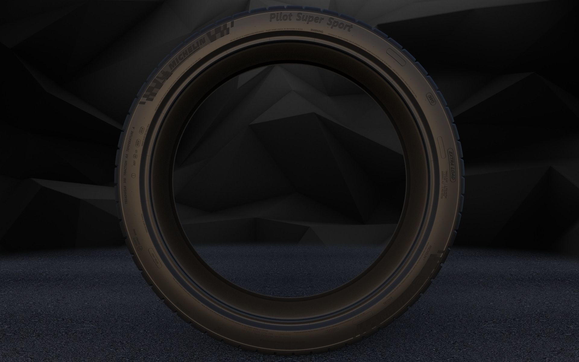MAE and Tire Michelin Pilot Super Sport Low-poly 3D model_17