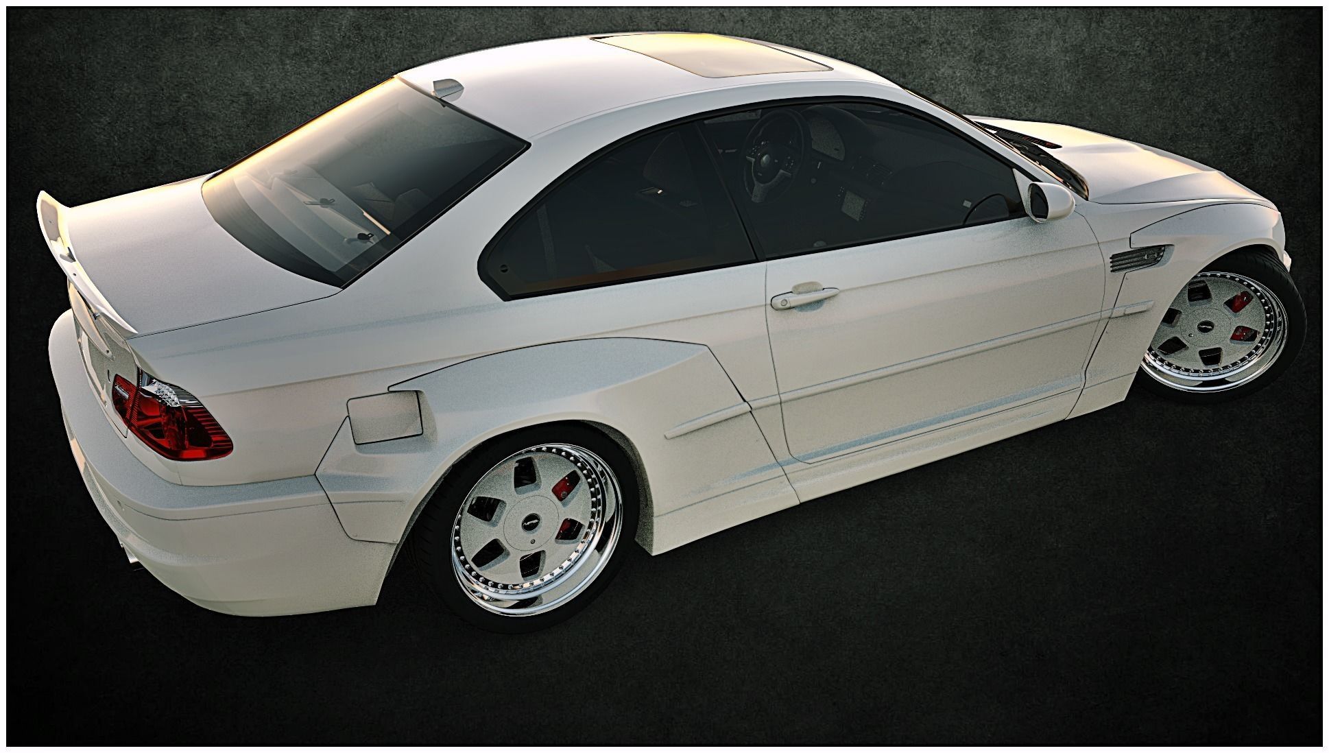 MAE and Tire Michelin Pilot Super Sport Low-poly 3D model_1