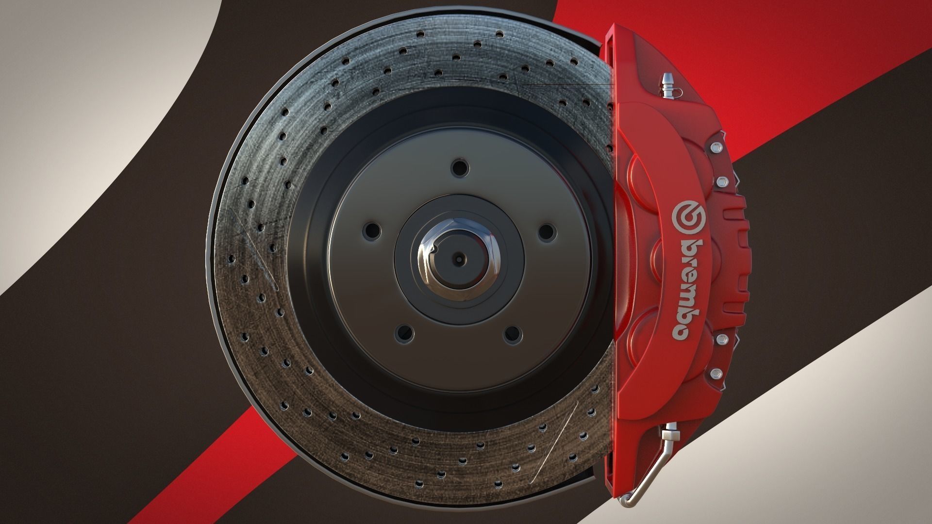 MAE and Tire Michelin Pilot Super Sport Low-poly 3D model_8