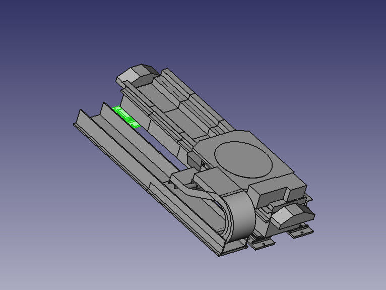 base for walking Kuka Robots 7th DOF of robot KR30 Krc2 Low-poly 3D model_10