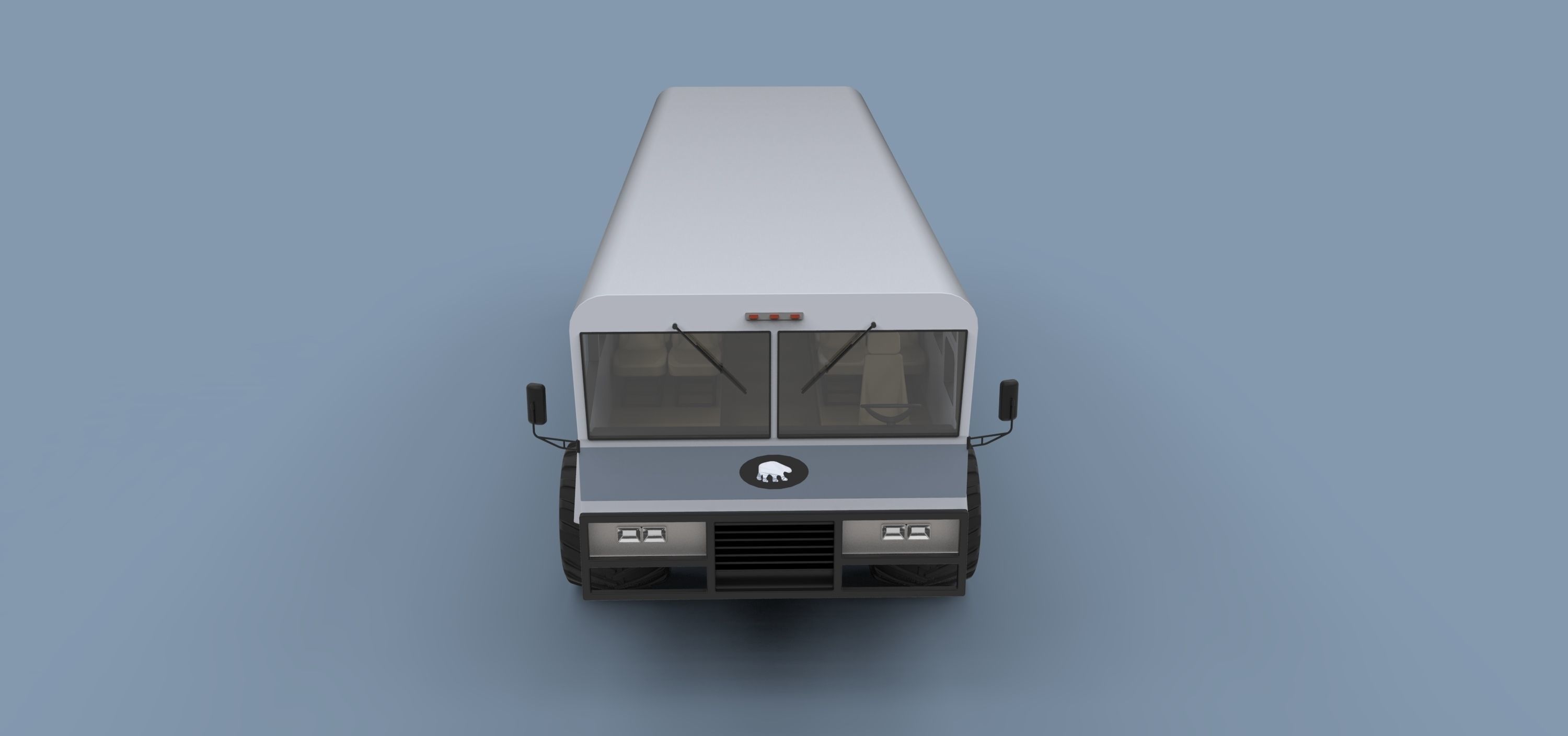 Polar rover 3D model_4