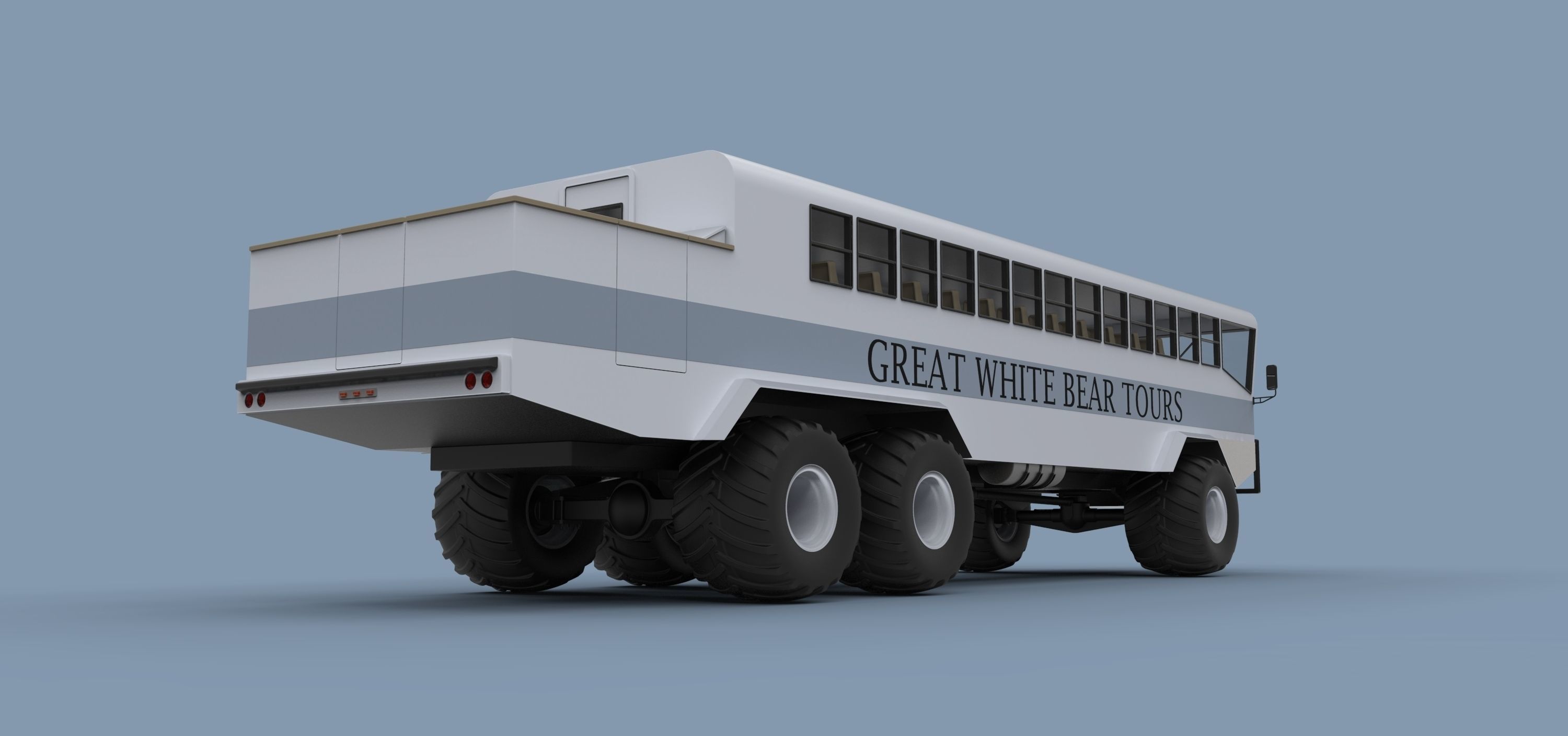 Polar rover 3D model_10