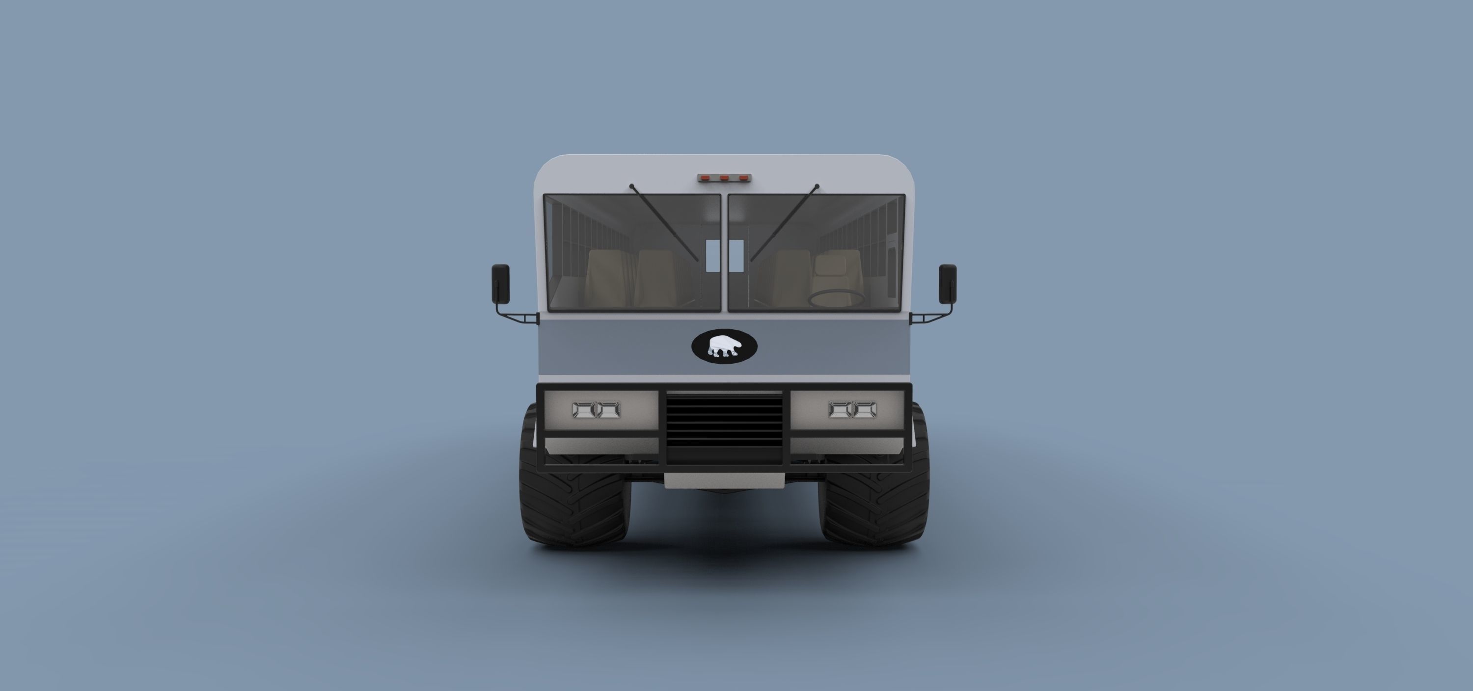 Polar rover 3D model_5