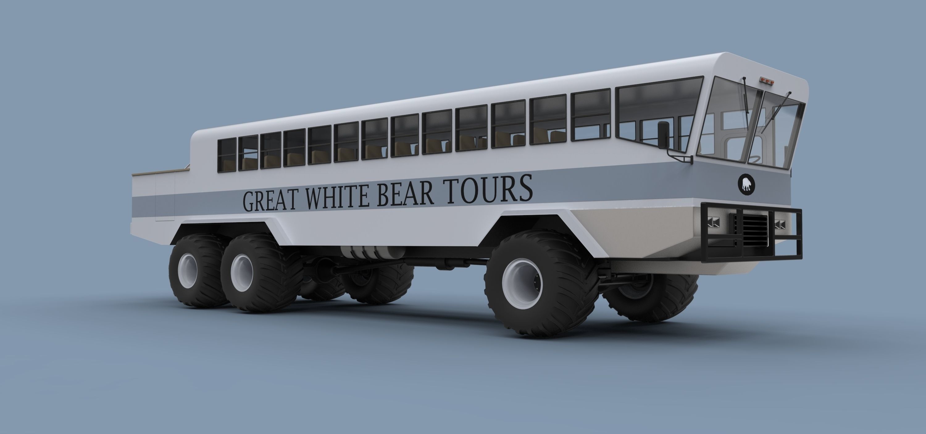 Polar rover 3D model_1