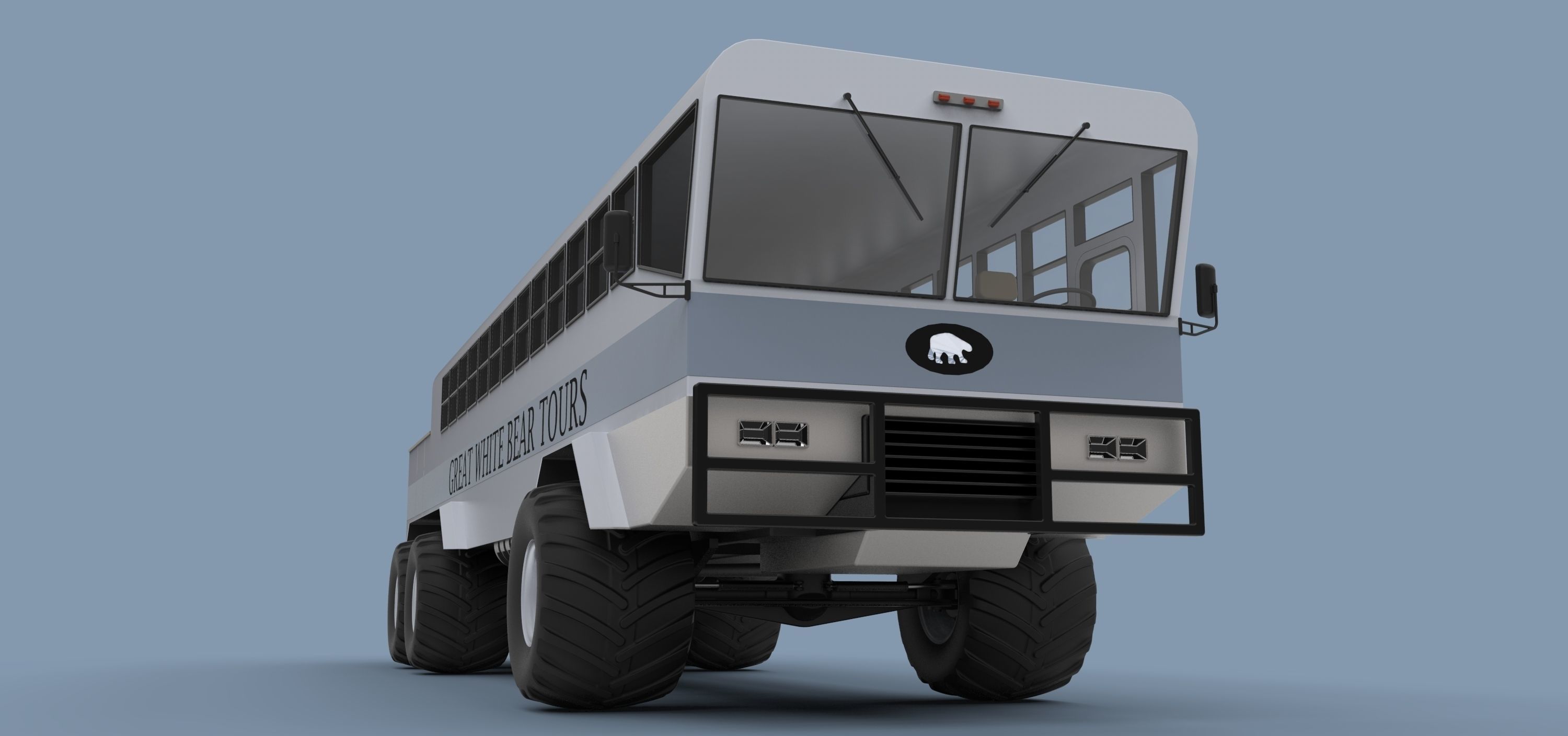 Polar rover 3D model_13