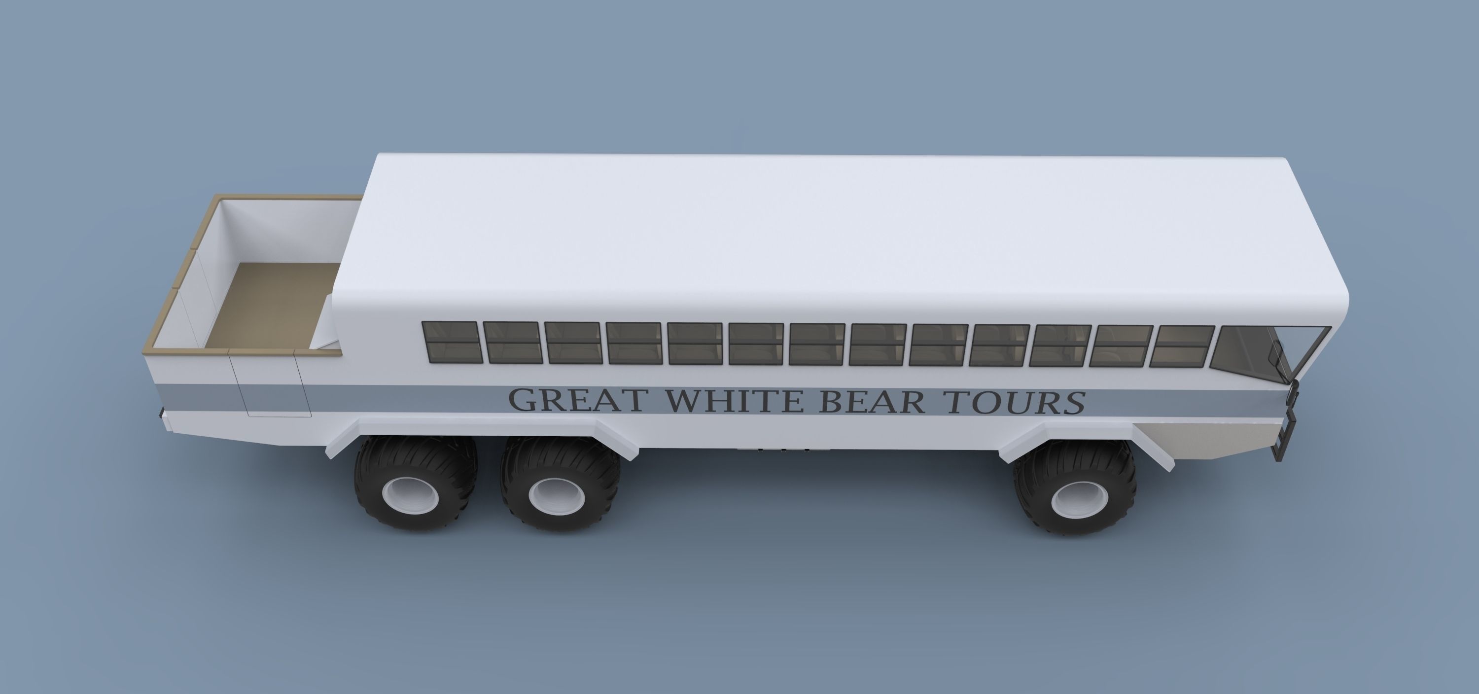 Polar rover 3D model_7