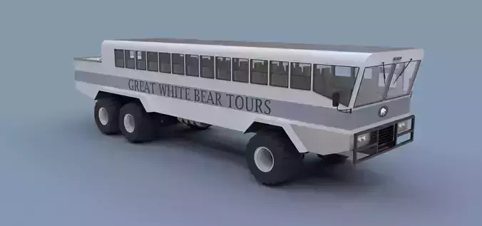 Polar rover 3D model