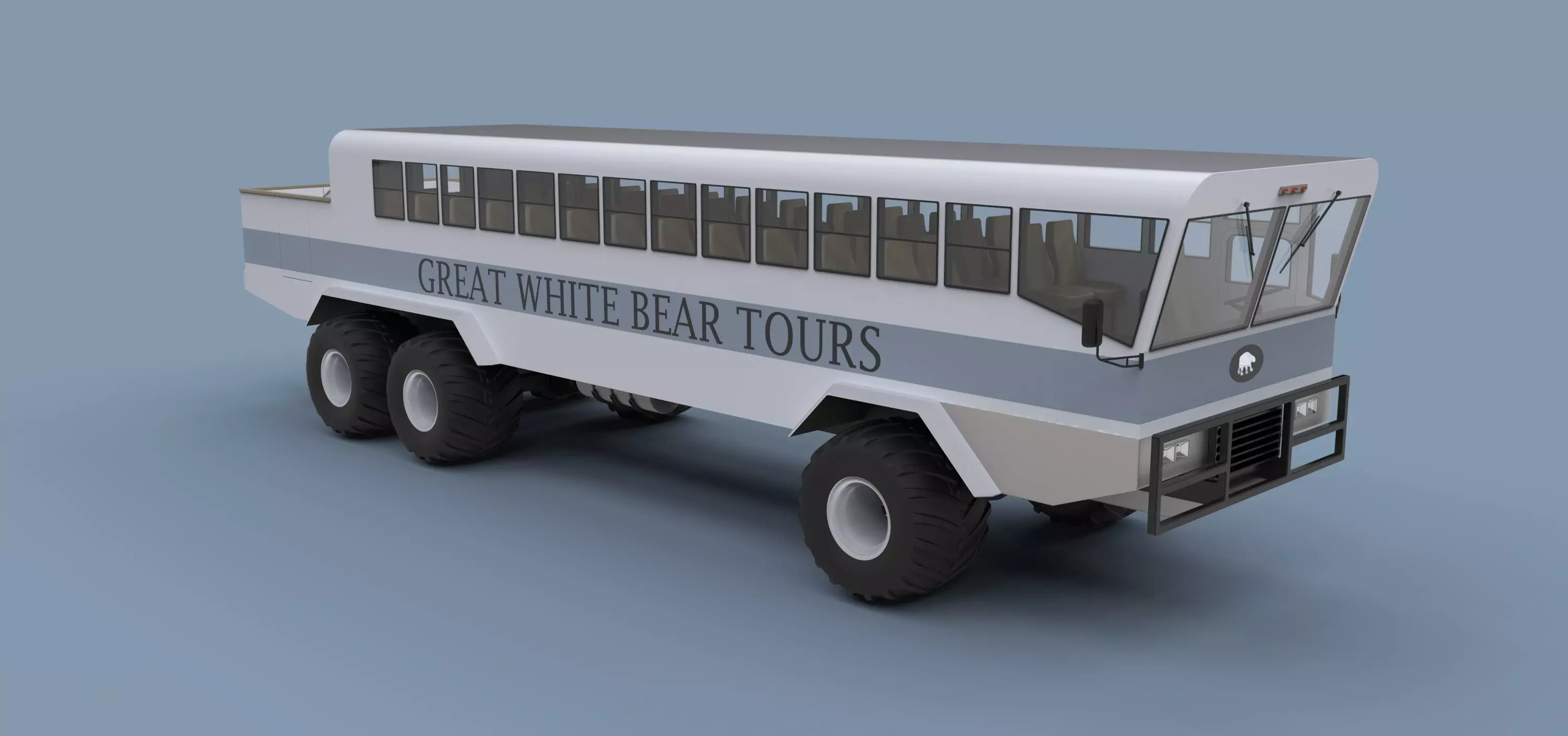 Polar rover 3D model_0