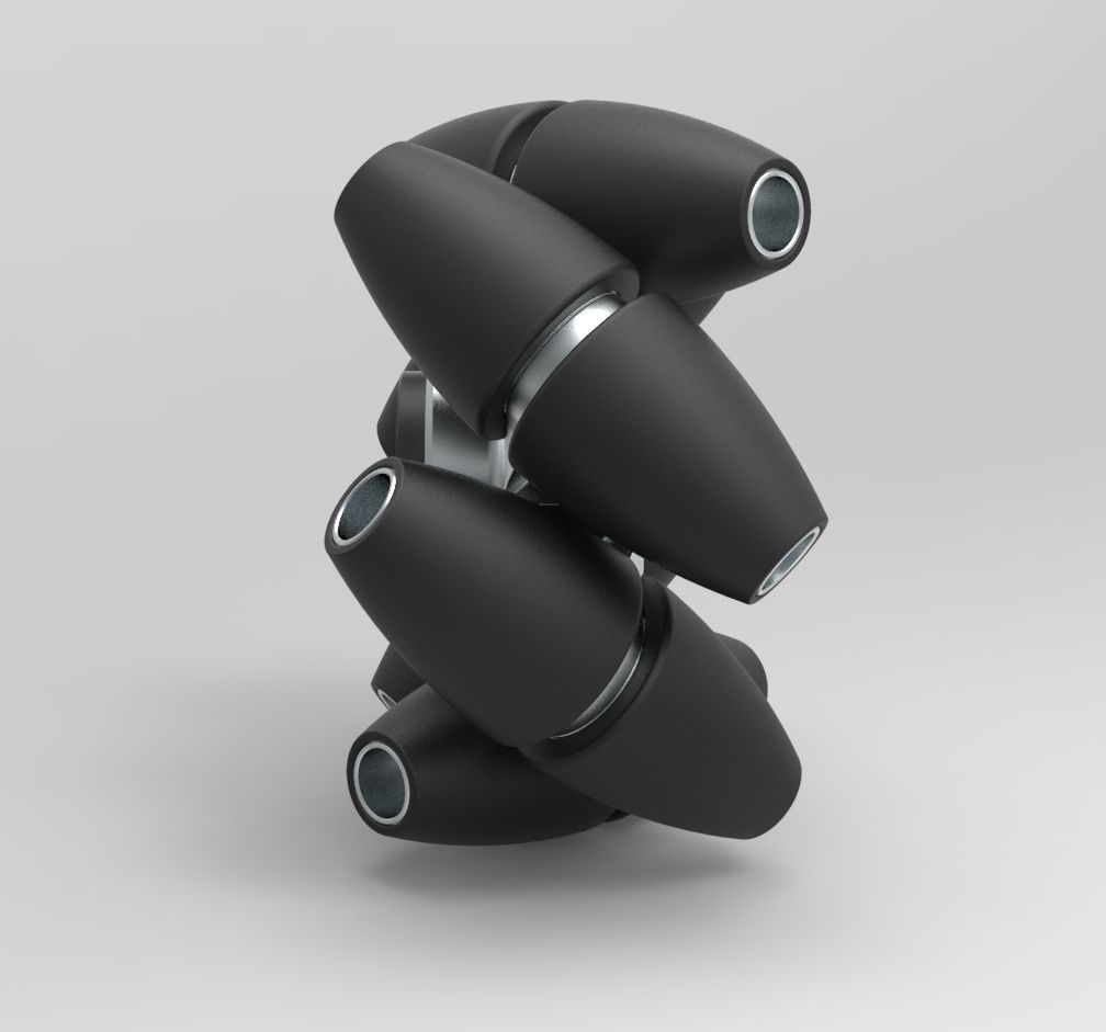 Mecanum wheel 3D model_2