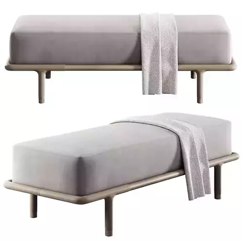 Alfred Bench By Vittoria Frigerio 3D model 3