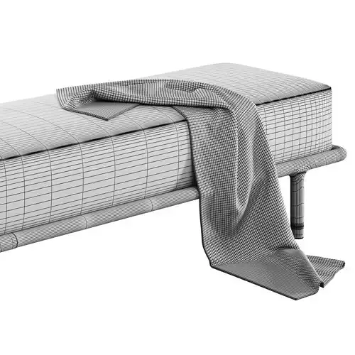 Alfred Bench By Vittoria Frigerio 3D model 6