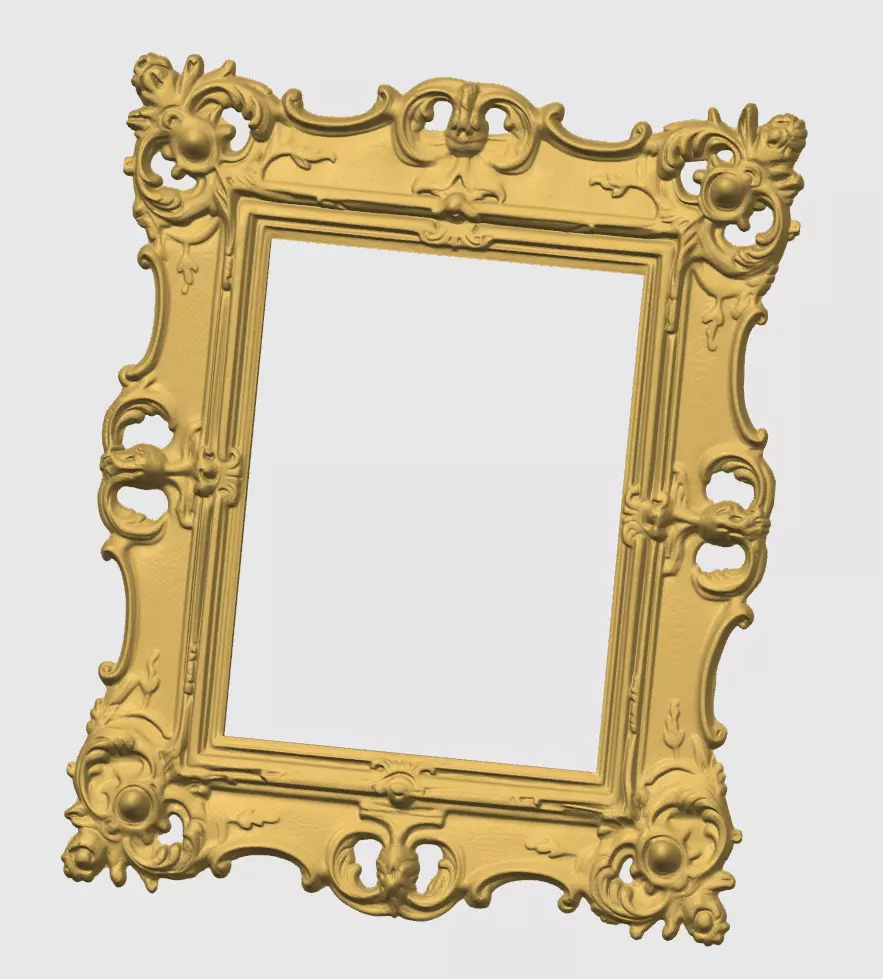 Decorative Picture Frame 09 Modern Design for 3D Printing 3D print model