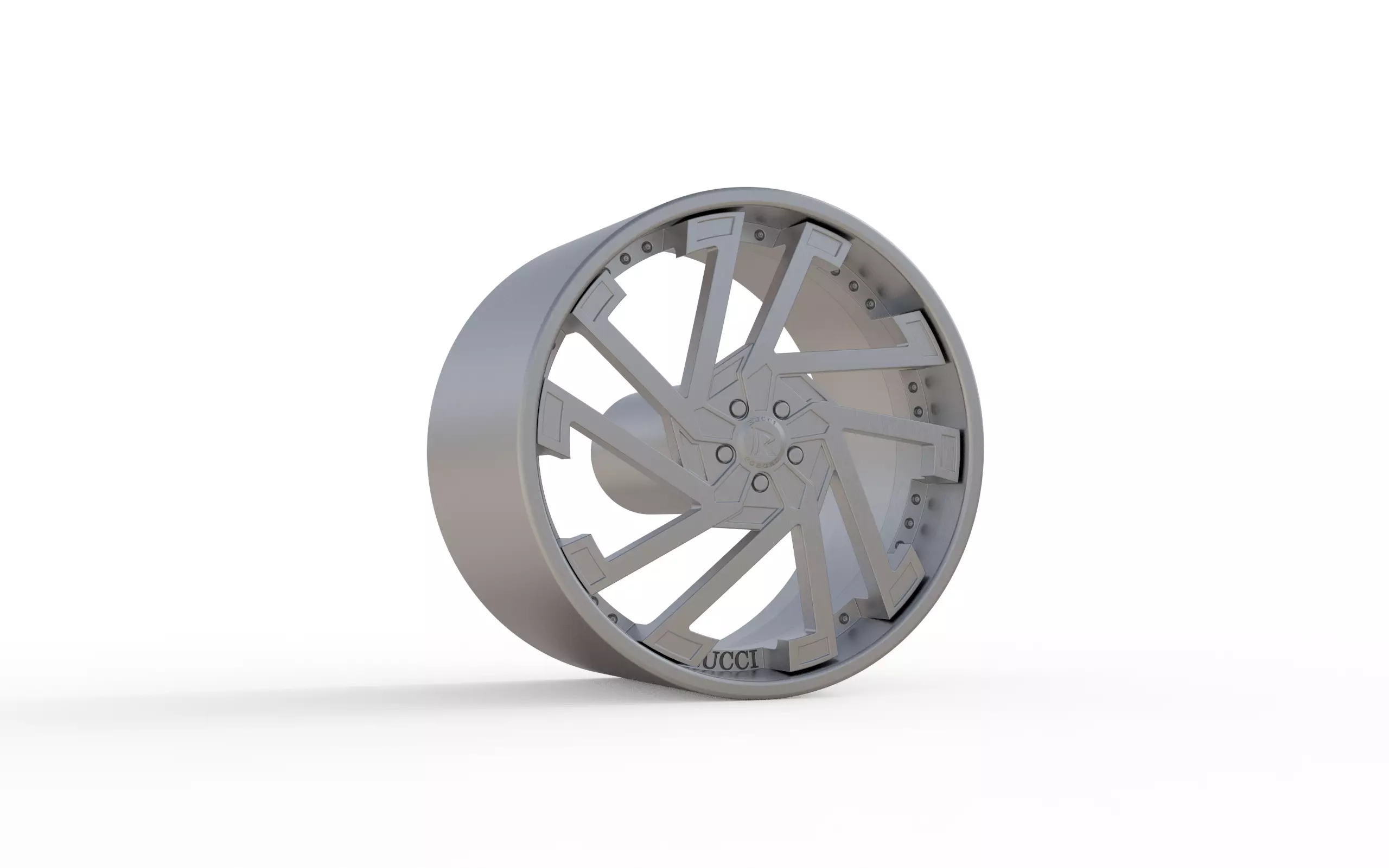 RUCCI FORGED razor WHEEL 3D PRINT MODEL 3D print model