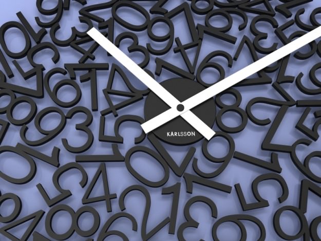 Umbra Big Time Clock 3D model_2