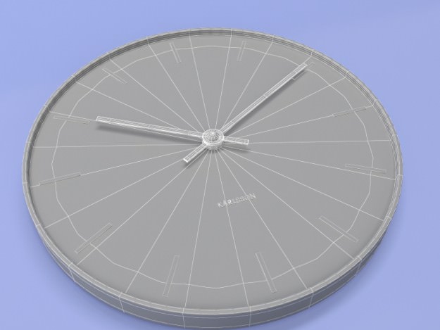 Umbra Big Time Clock 3D model_17