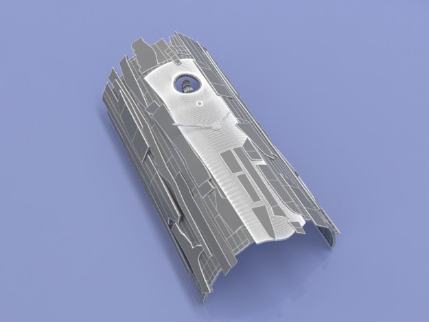 Umbra Big Time Clock 3D model_48