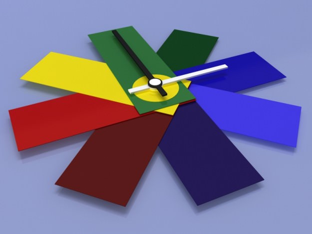 Umbra Big Time Clock 3D model_33