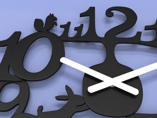 Umbra Big Time Clock 3D model_20