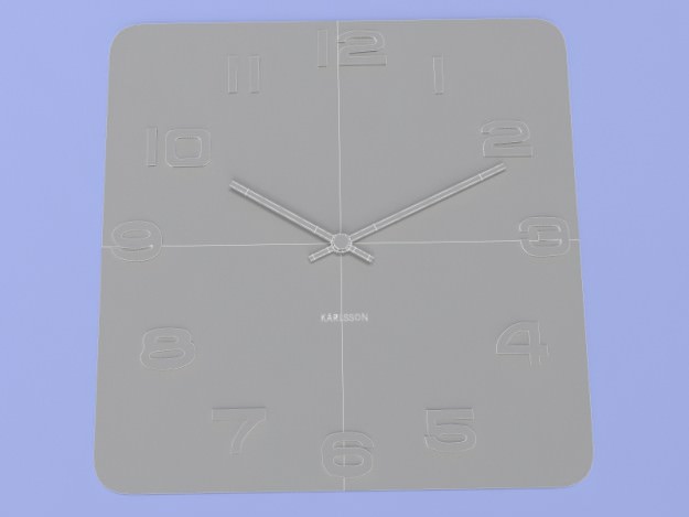 Umbra Big Time Clock 3D model_12