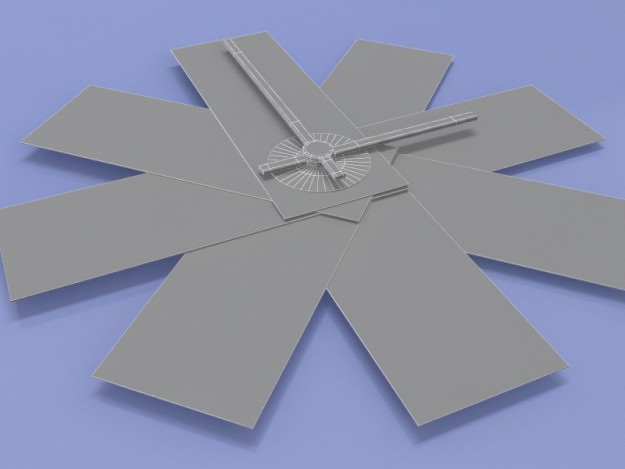 Umbra Big Time Clock 3D model_35