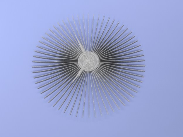 Umbra Big Time Clock 3D model_7