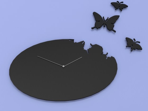 Umbra Big Time Clock 3D model_24